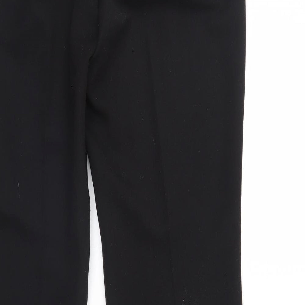 Wallis Womens Black Trousers Size 12 L32 in