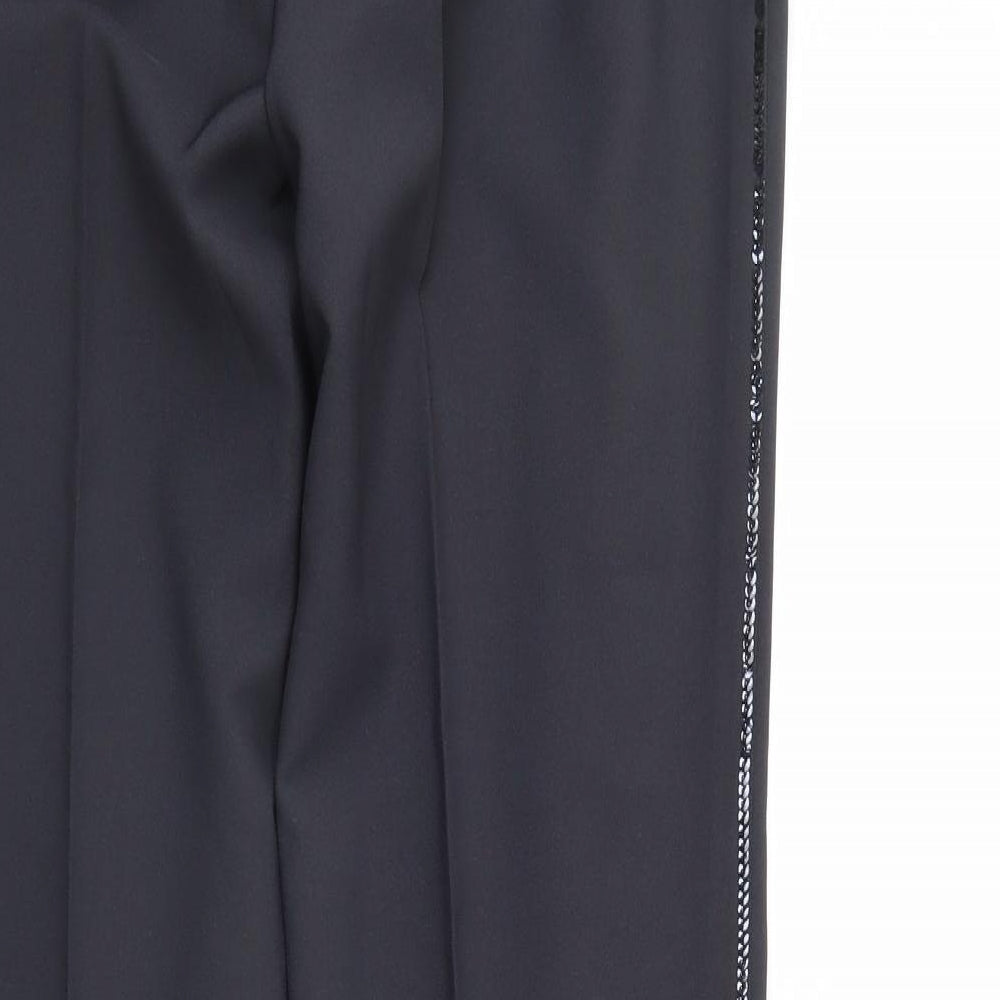 Sisley Womens Blue Trousers Size 46 L30 in