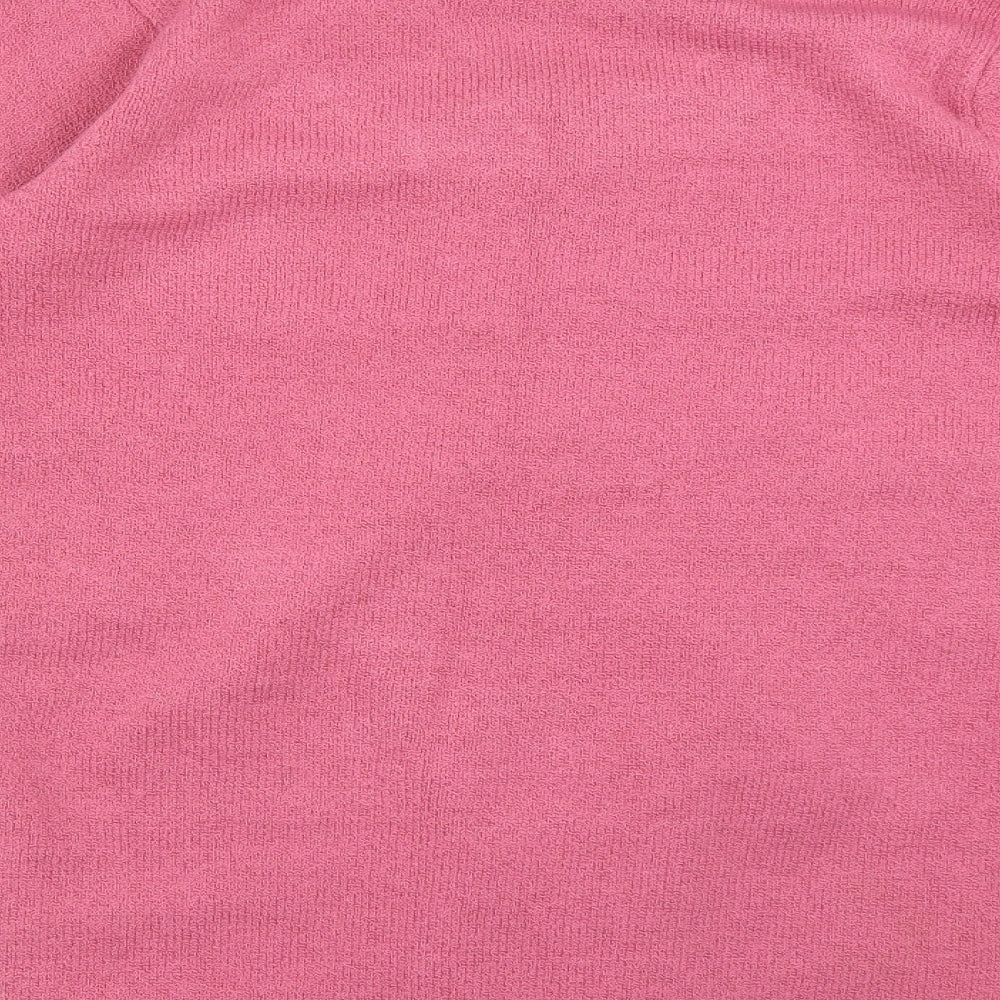 sarah dunnway Womens Pink Cape Jumper Size L