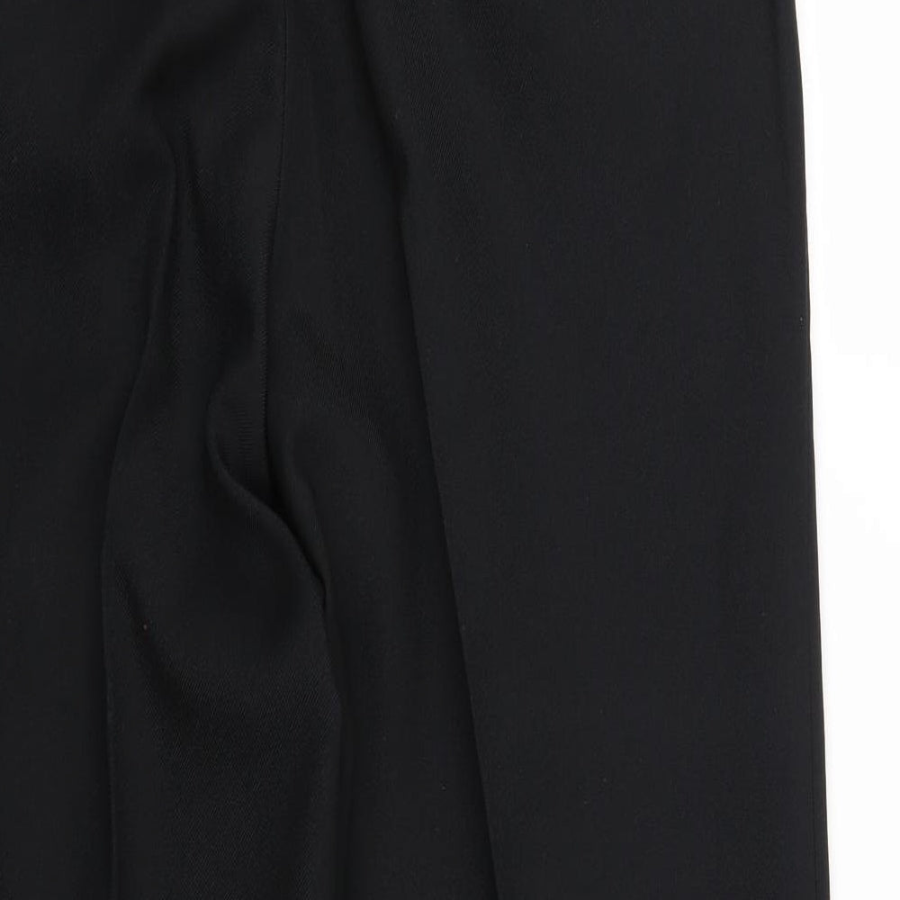 greenwoods Mens Black Trousers Size 36 L22 in