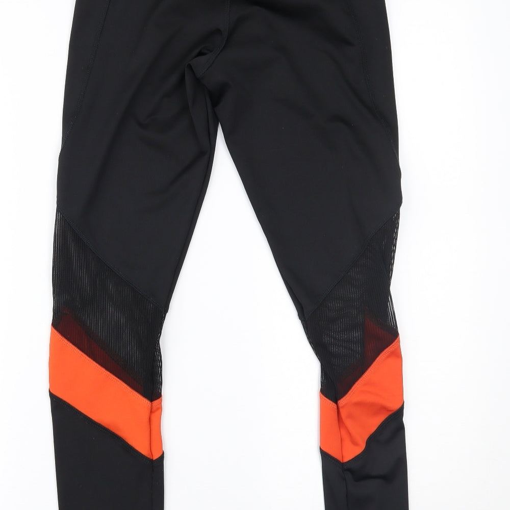 workout Womens Black Leggings Size S L25 in