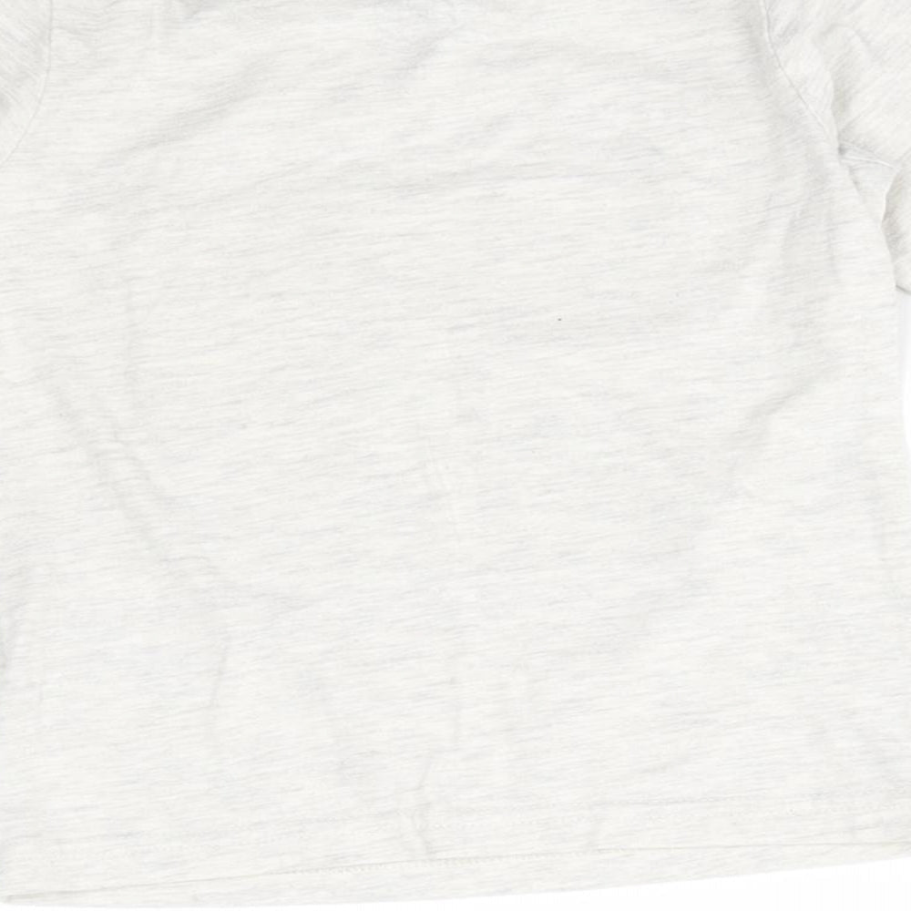 M&S Boys Grey Basic T-Shirt Size 2-3 Years - have your elf a merry christmas