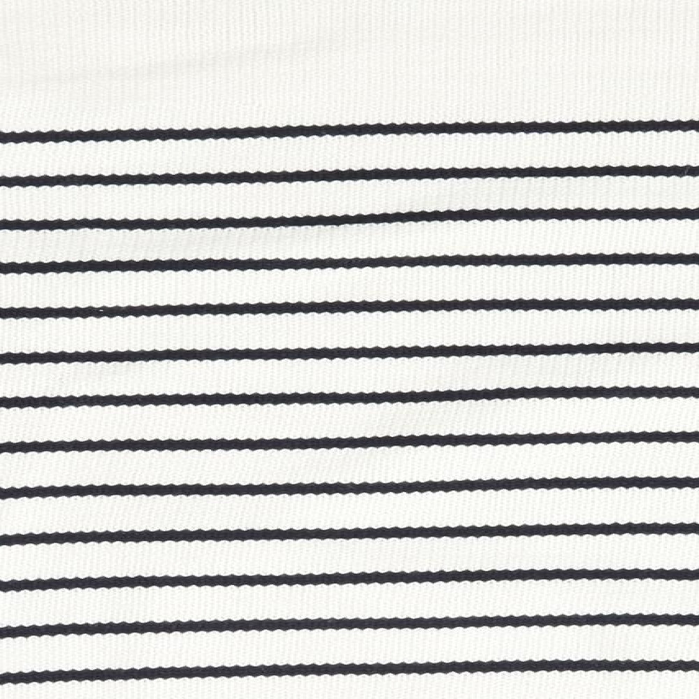 Preworn Womens Multicoloured Striped Knit Henley Jumper Size S