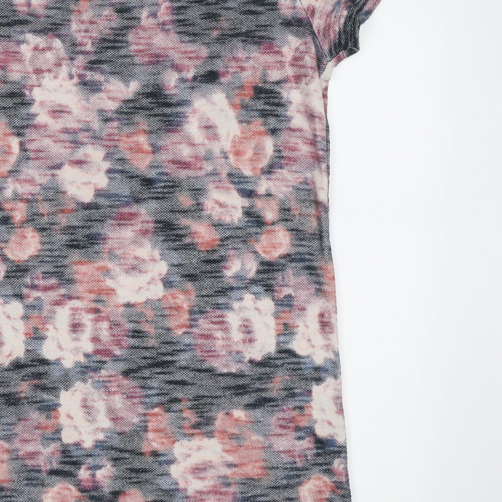 Dorothy Perkins Womens Multicoloured Floral Slip Dress Size 10