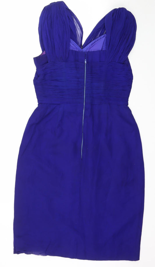 S.B.Pollard Womens Blue Bodycon Size M
