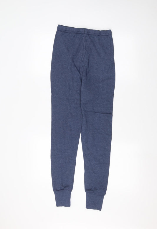 fortress Womens Blue Trousers Size L L24 in