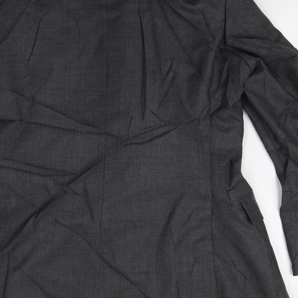 Desmond Merrion Mens Grey Jacket Suit Jacket Size 38