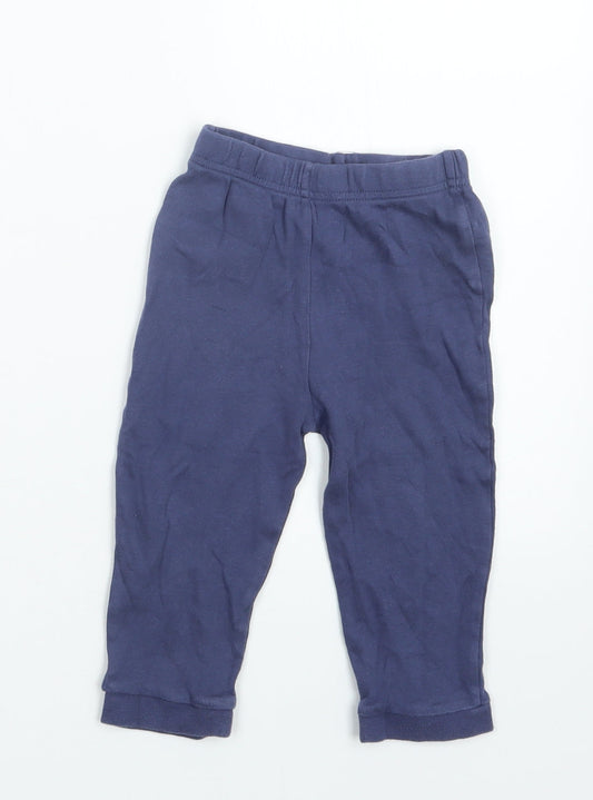 Nutmeg Boys Blue Capri Trousers Size 12-18 Months