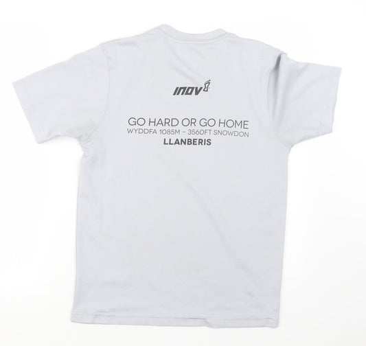 Awdis Mens Grey Basic T-Shirt Size S