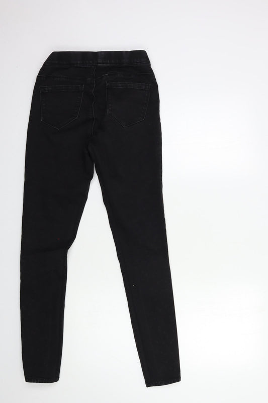 Preworn Womens Black Denim Jegging Jeans Size 26 in L30 in