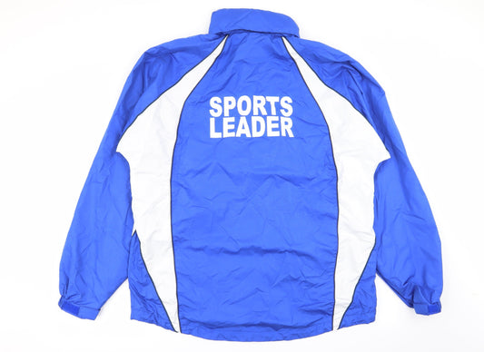mushini Mens Blue Jacket Coat Size M