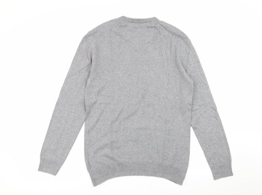 espirit Mens Grey Pullover Jumper Size S
