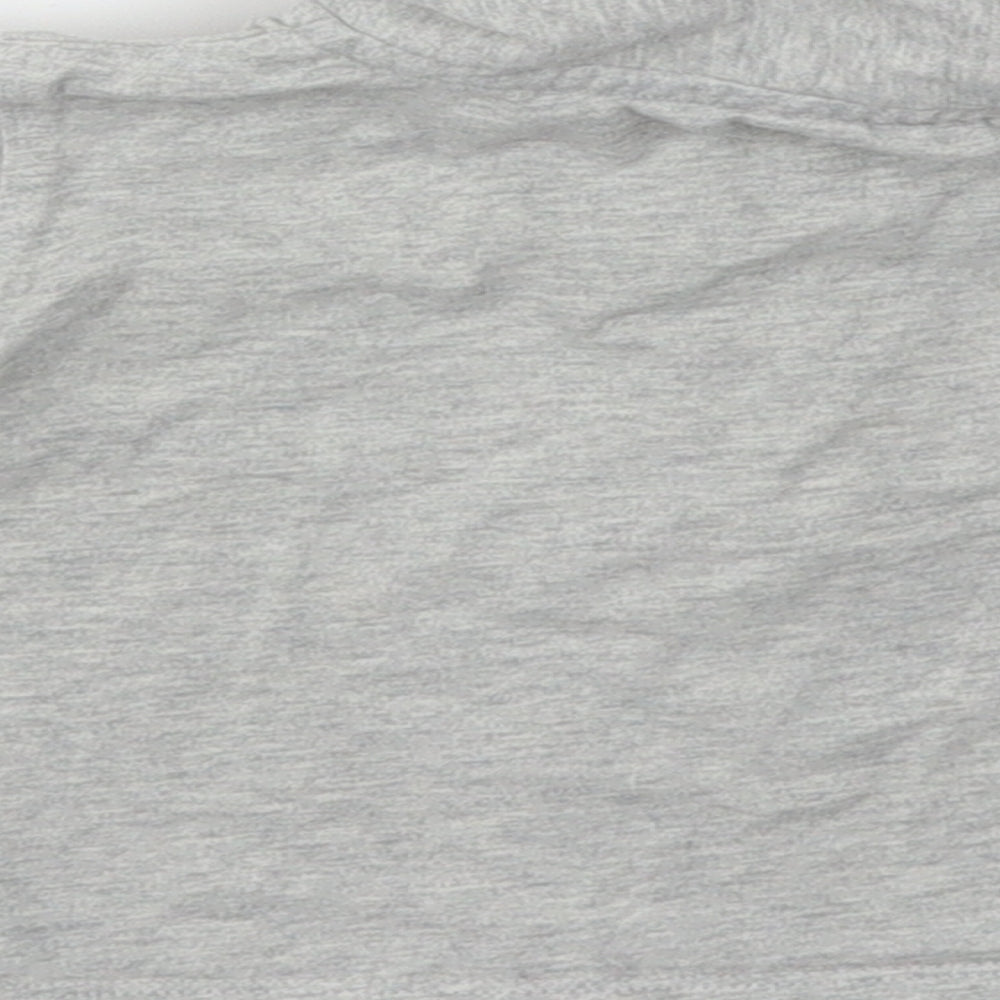 M&S Boys Grey Basic T-Shirt Size 6-9 Months