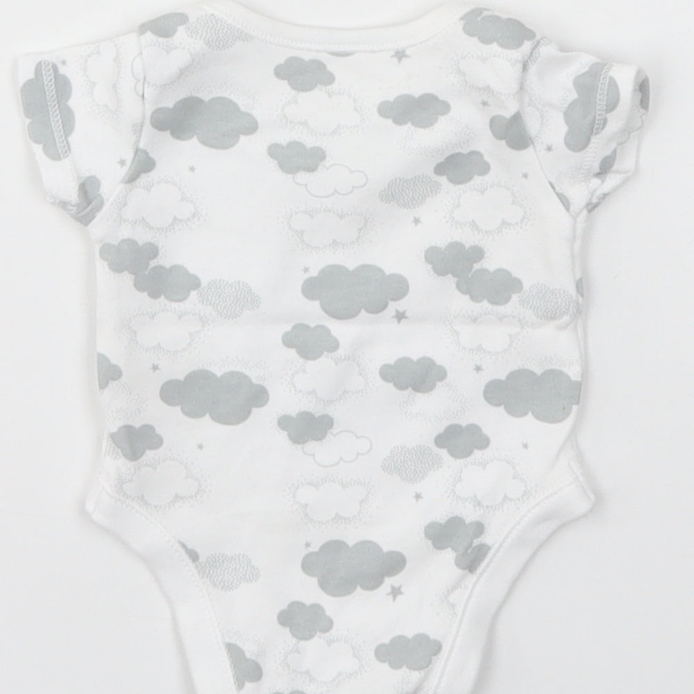 Nutmeg Girls Multicoloured Geometric Babygrow One-Piece Size Newborn