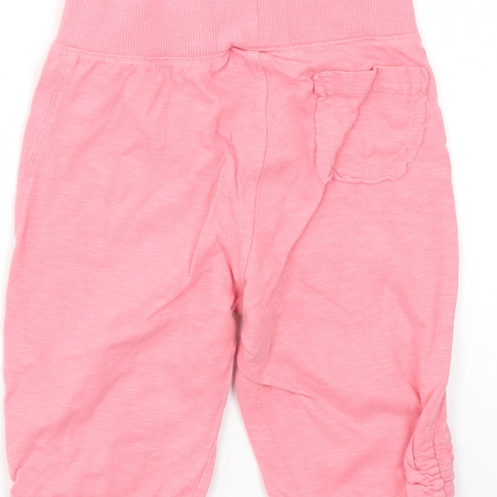 NEXT Girls Pink Capri Trousers Size 12-18 Months
