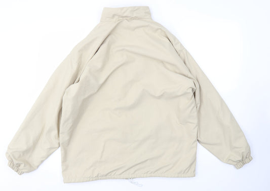 Preworn Womens Beige Jacket Coat Size M