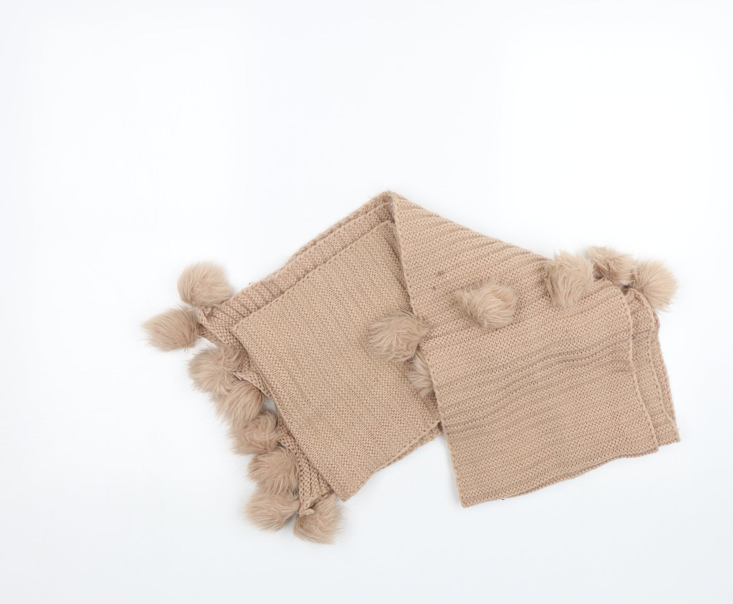 River Island Womens Brown Knit Scarf
