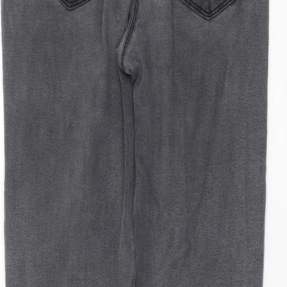 George Girls Grey Denim Skinny Jeans Size 11-12 Years