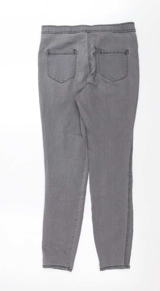 ASOS Womens Grey Denim Skinny Jeans Size 32 in L29 in