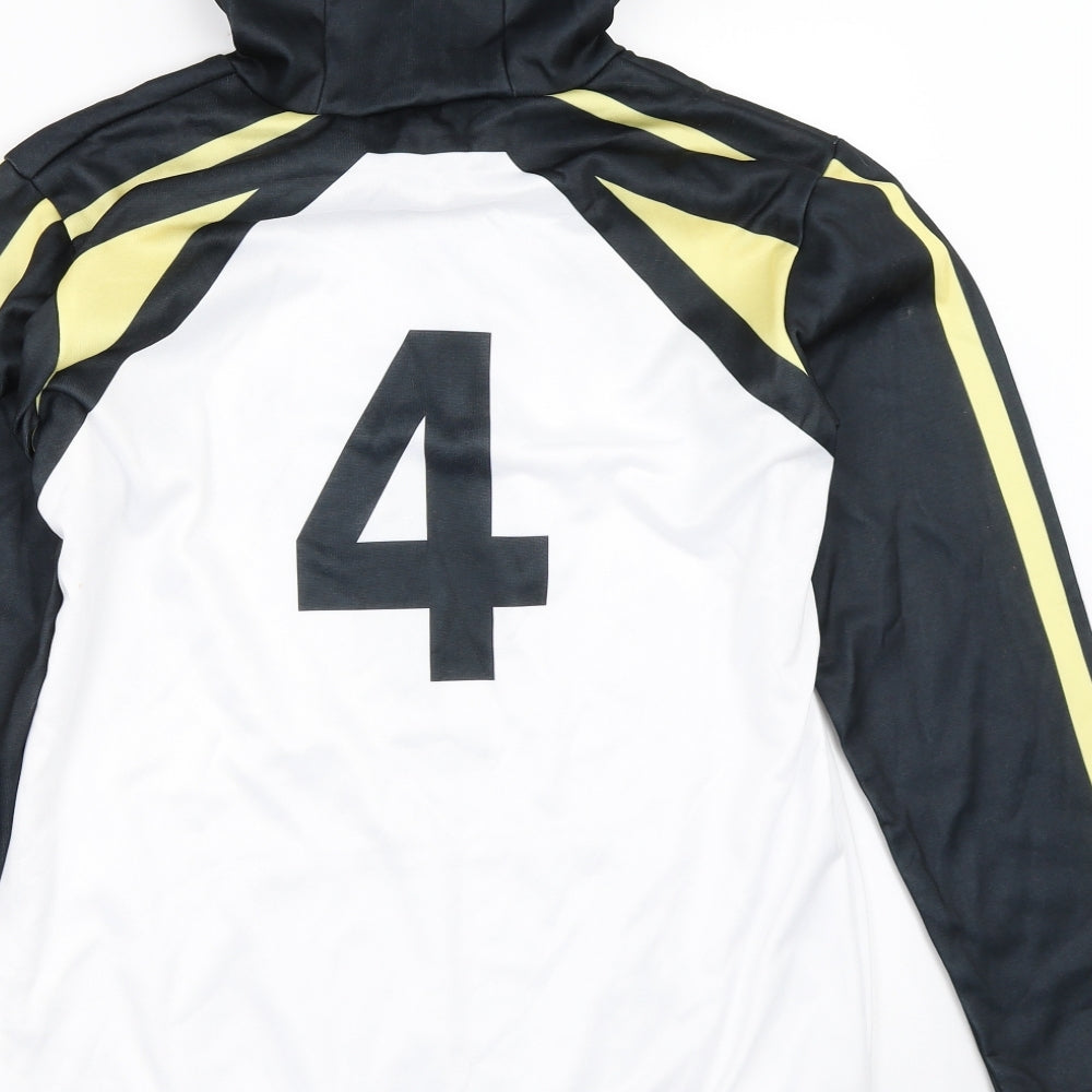 Preworn Mens Black Pullover Hoodie Size M