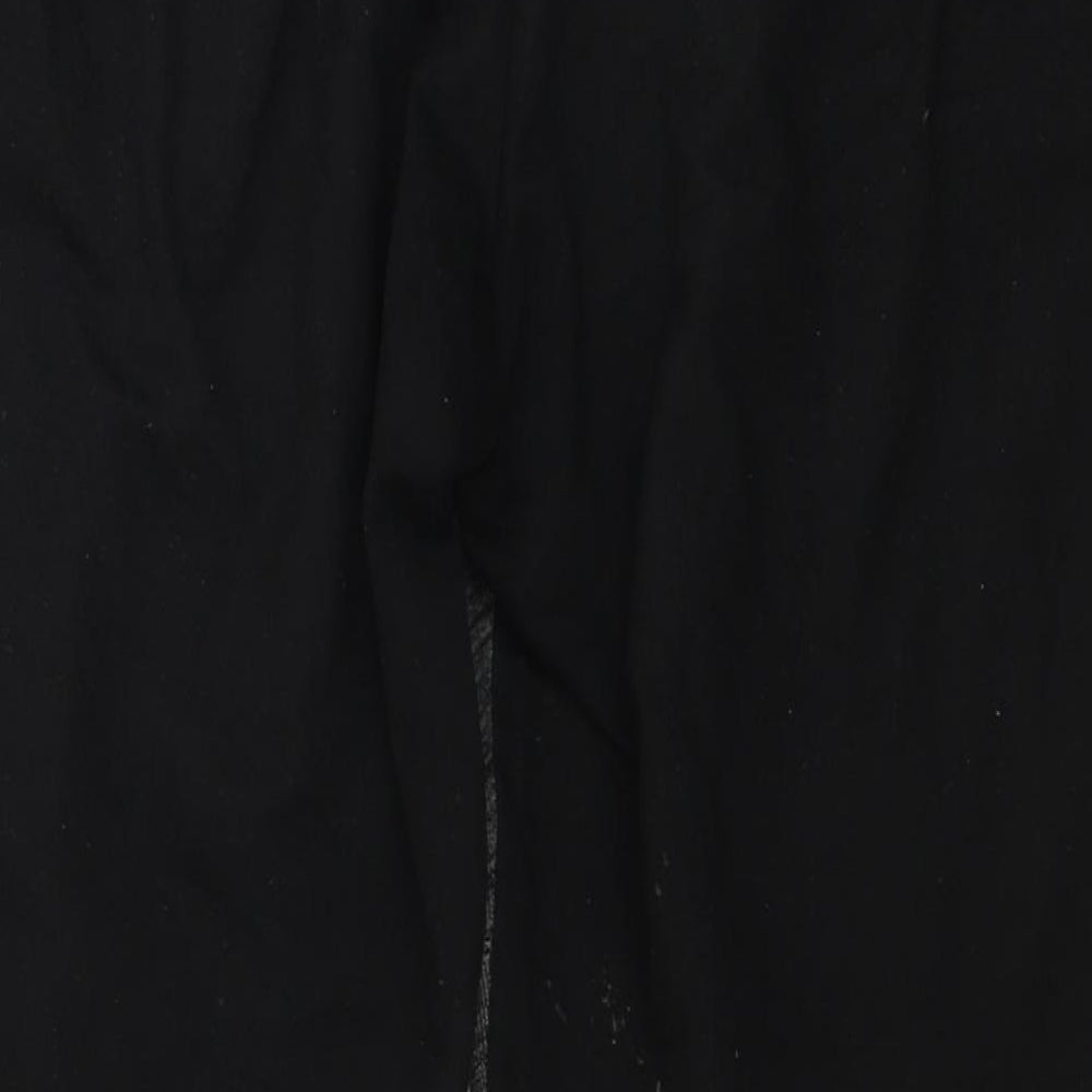 F&F Womens Black Trousers Size 16 L23 in