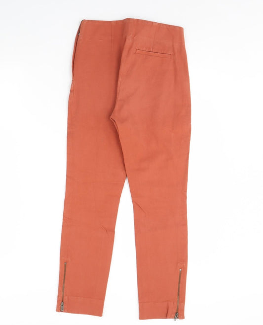 ASOS Womens Orange Denim Skinny Jeans Size 6 L28 in