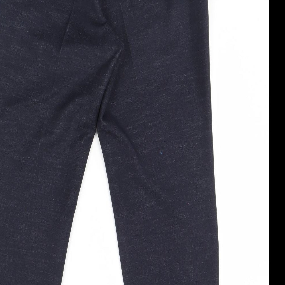 Preworn Womens Blue Trousers Size 36 in L30 in