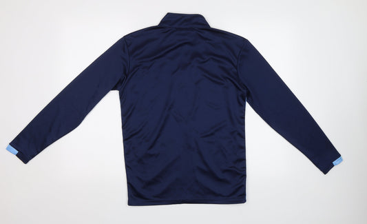 Pendle Womens Blue Full Zip Sweatshirt Size 8