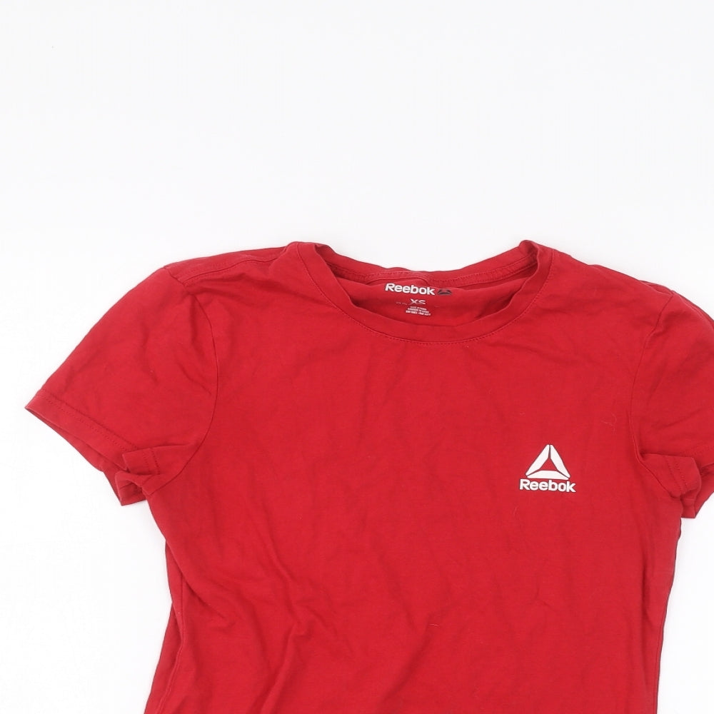 Reebok Mens Red T-Shirt Size XS
