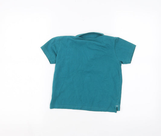 Slazenger Boys Blue Basic Polo Size 5-6 Years