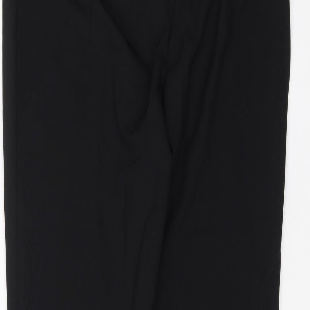 George Womens Black Trousers Size 14 L24 in