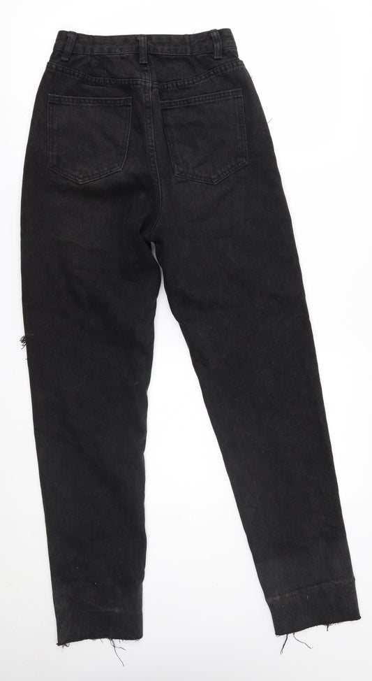 SheIn Womens Black Straight Jeans Size XS L29 in