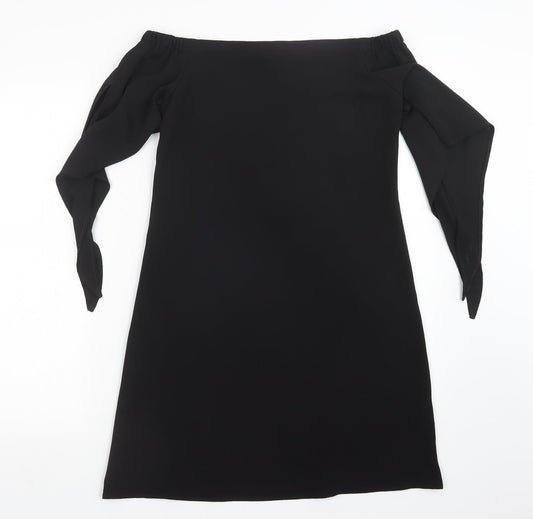 Peacocks Womens Black Basic Blouse Size 8
