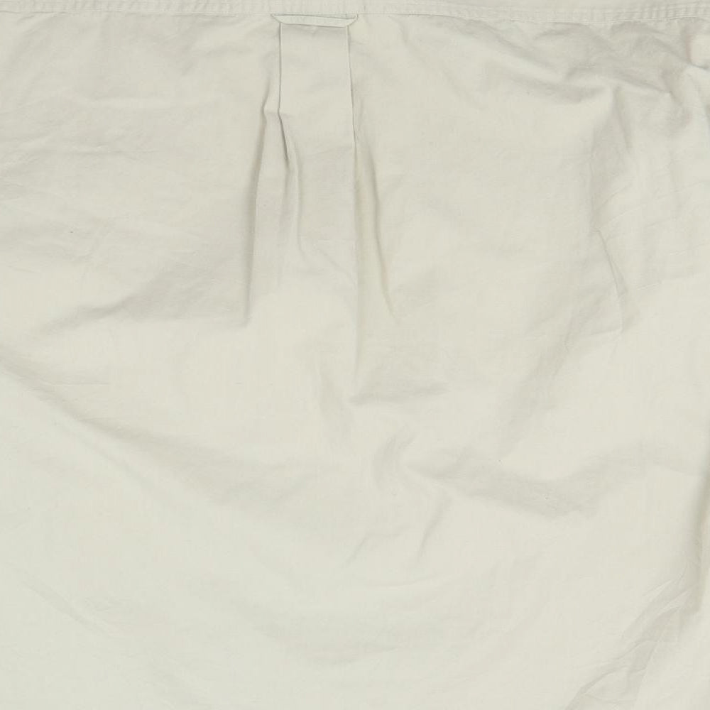 BHS Mens Beige Button-Up Size L