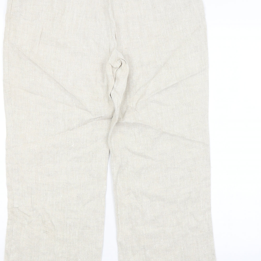 CC Womens Beige Trousers Size 14 L27 in