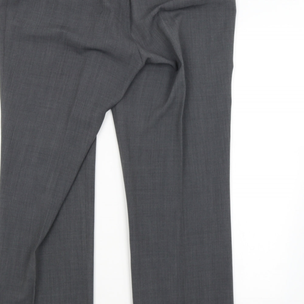 GARDEUR Mens Grey Trousers L29 in