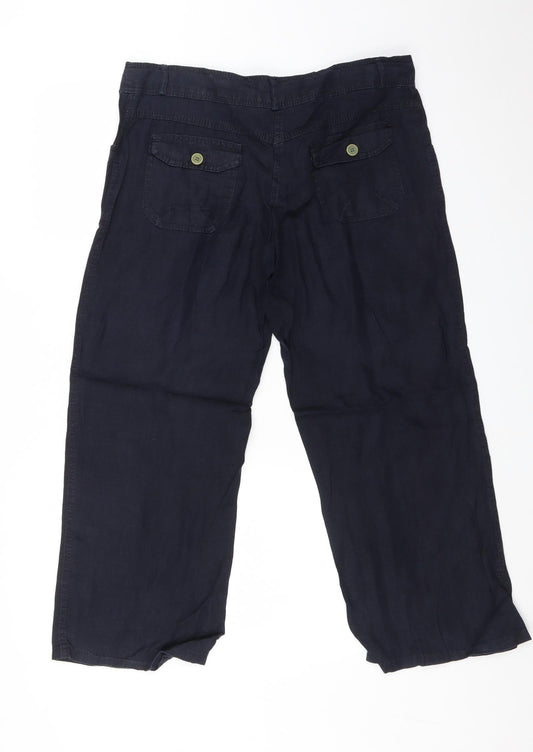 DenimCo Womens Blue Trousers Size 10 L27 in