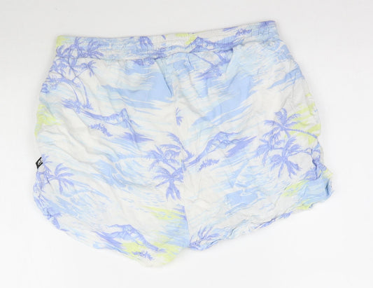 Jaded London Womens Multicoloured    Shorts Size S - Palm beach