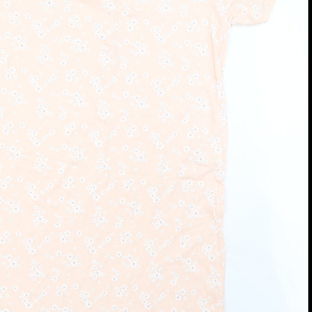 Primark Womens Pink Floral Top Pyjama Top Size 6