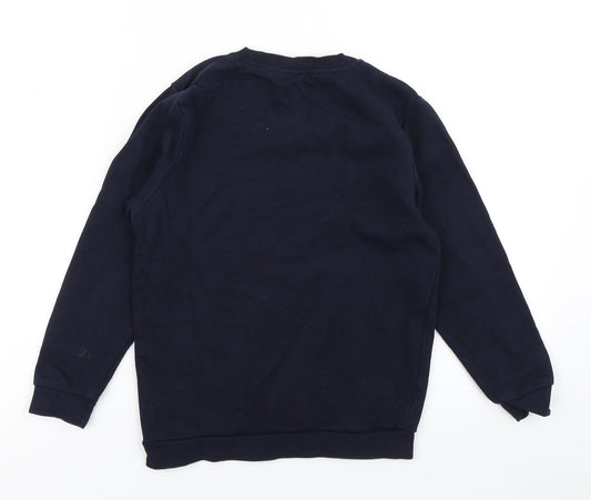George Boys Blue Pullover Sweatshirt Size 7-8 Years