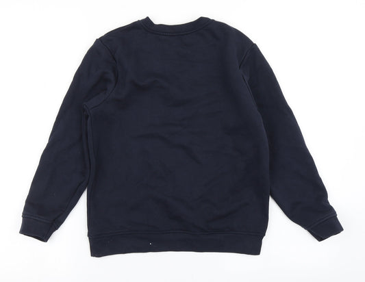 Nutmeg Boys Blue Pullover Sweatshirt Size 8-9 Years