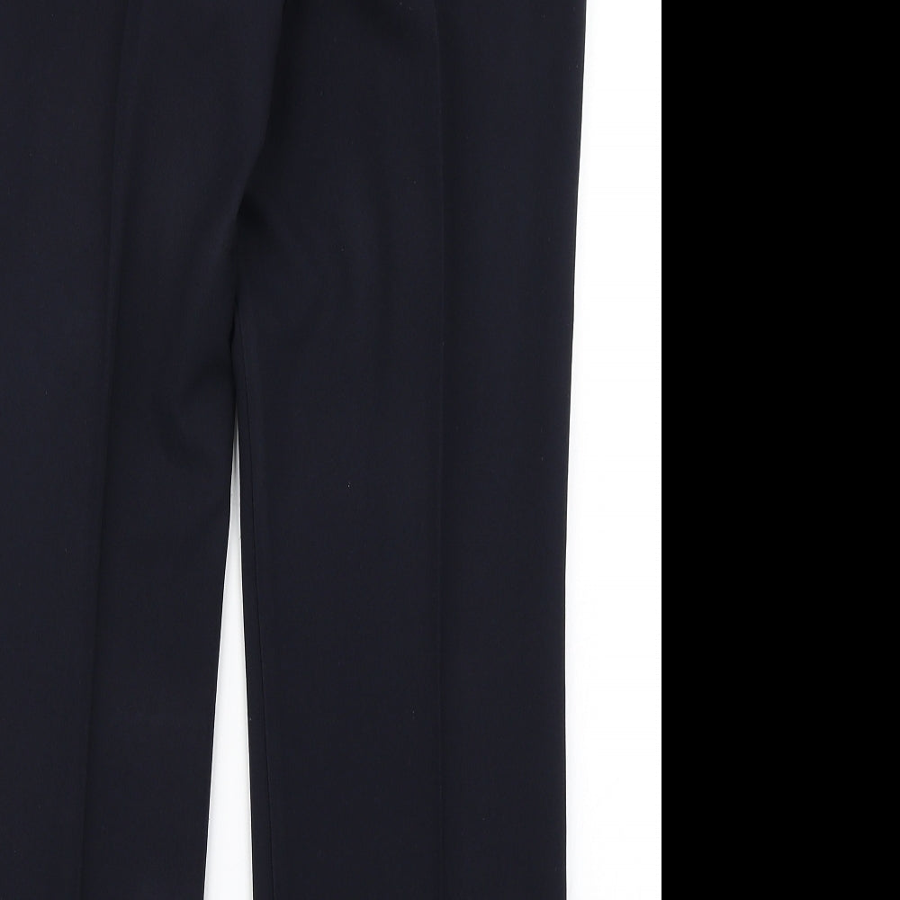 BHS Womens Blue Dress Pants Trousers Size 10 L22 in