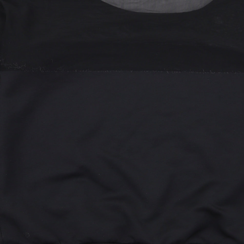 Missguided Womens Black Pullover Jumper Size 10
