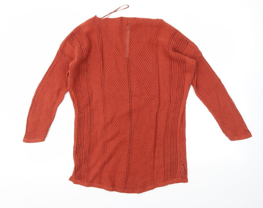 NEXT Womens Red Basic T-Shirt Size 8