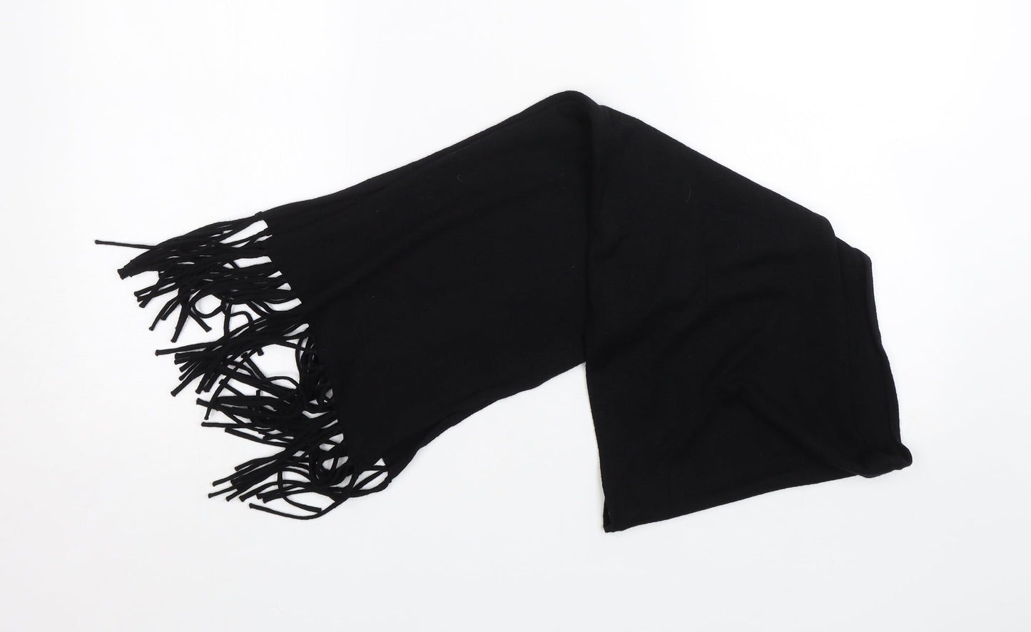Preworn Unisex Black Scarf