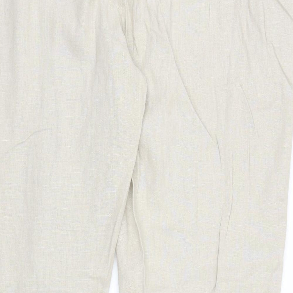 George Womens Beige Trousers Size 18 L29 in