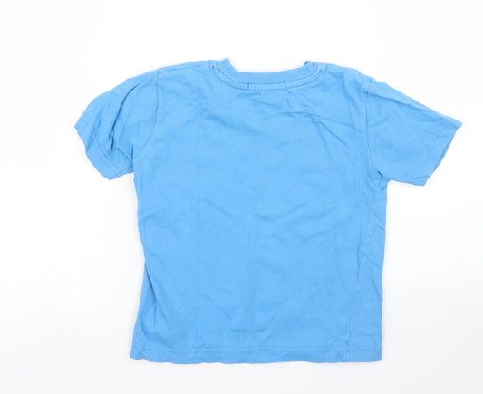 George Boys Blue Basic T-Shirt Size 2-3 Years