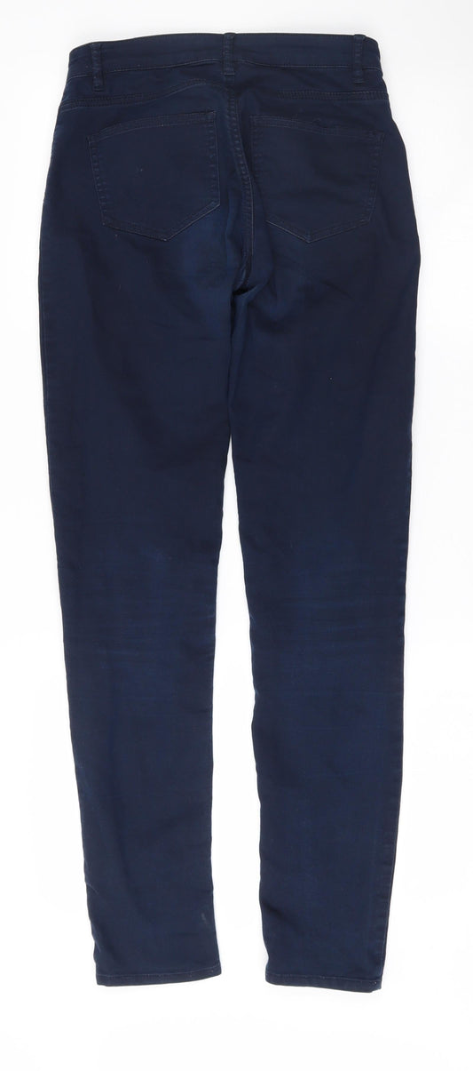 H&M Womens Blue Skinny Jeans Size 34 L29 in