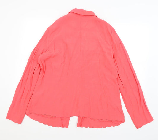 NEXT Womens Pink Jacket Blazer Size 12