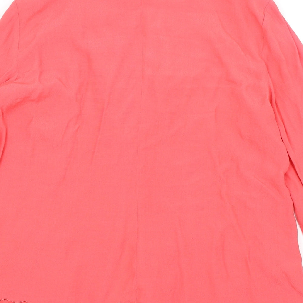 NEXT Womens Pink Jacket Blazer Size 12
